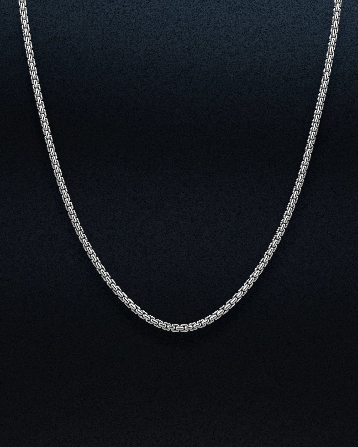 Silver 2mm Box Chain