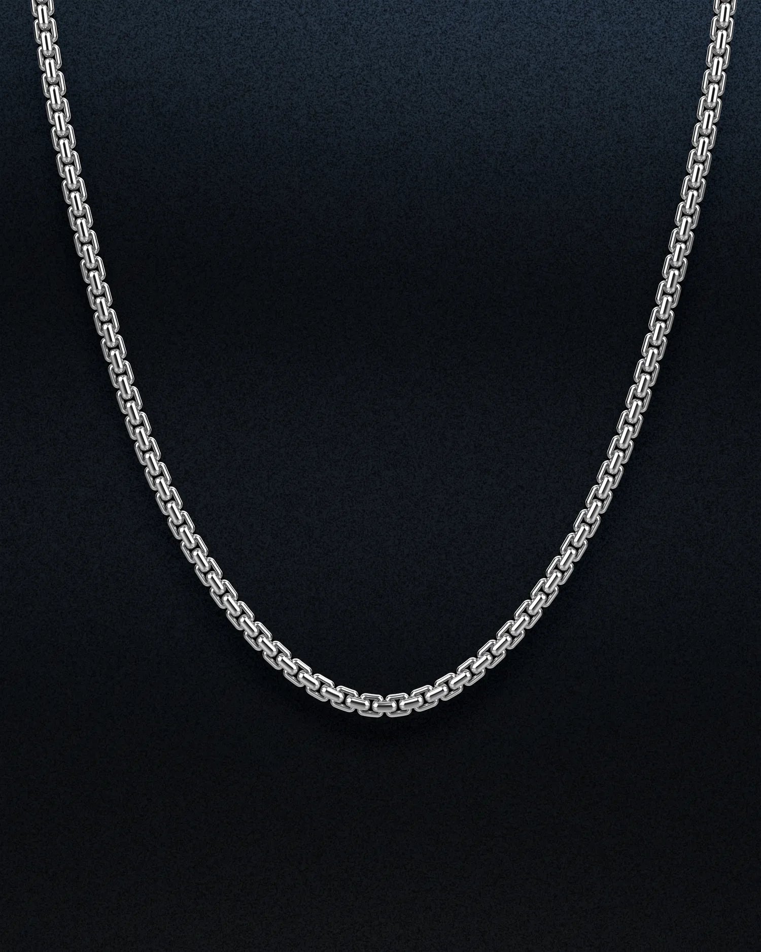 Silver 3mm Box Chain