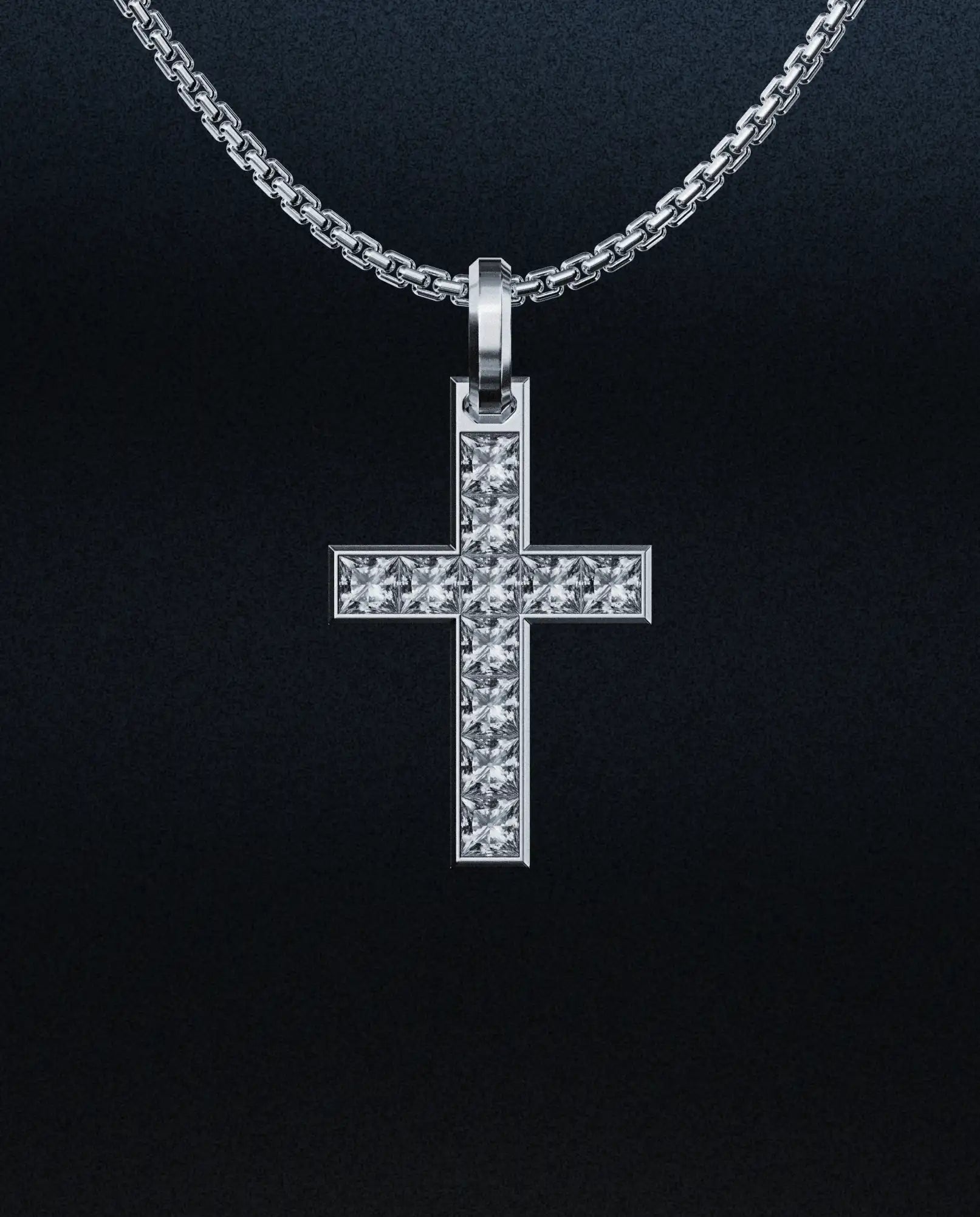 Square Cross Pendant