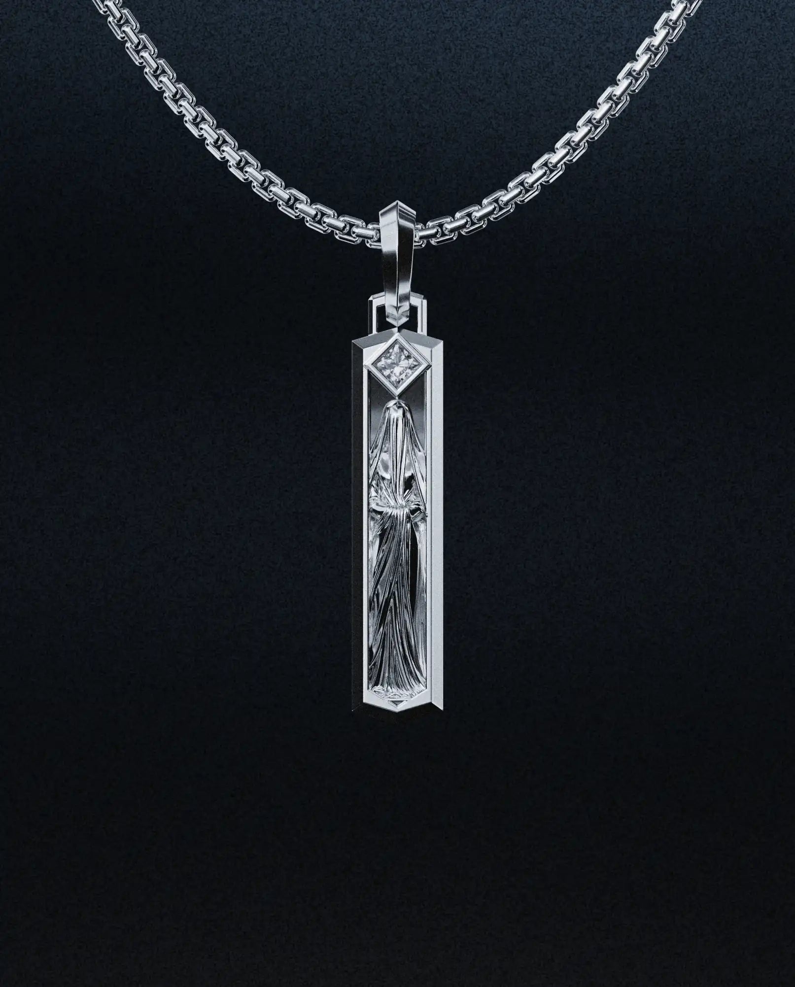 St Mary Reversible Pendant