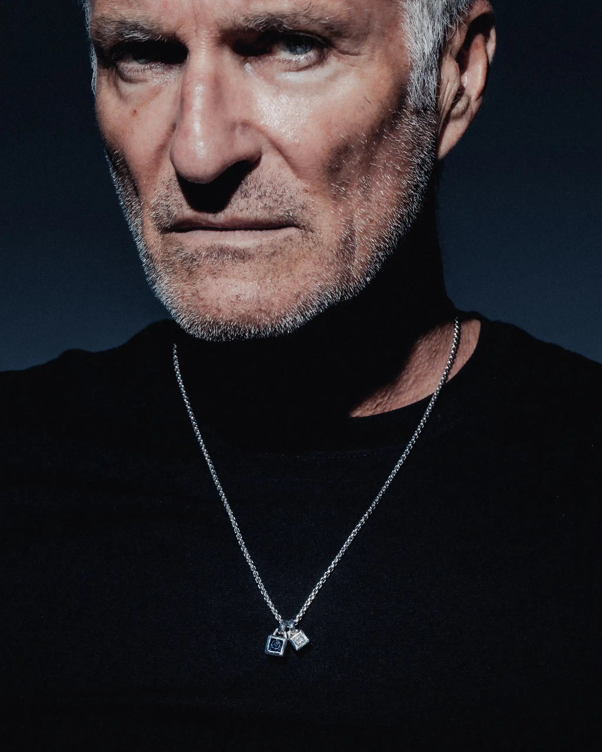 Double Monarch Cube Pendant