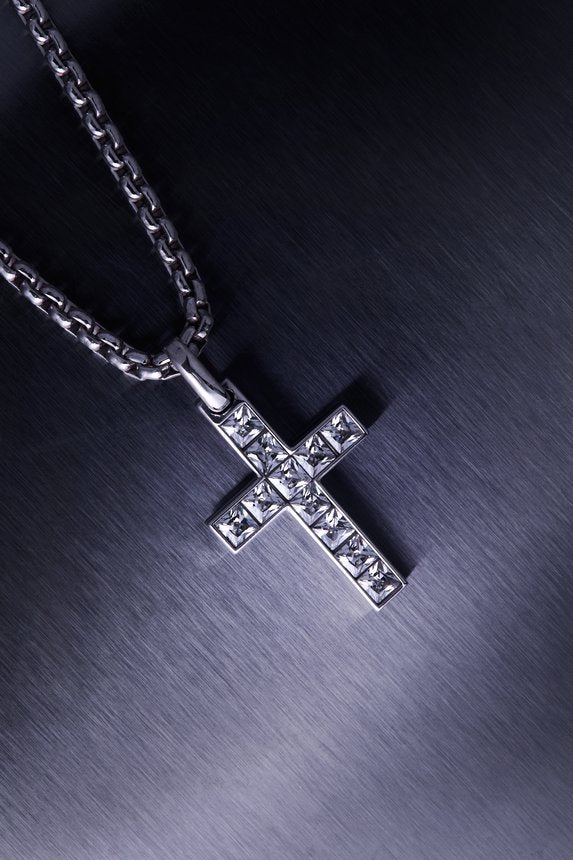 Square Cross Pendant