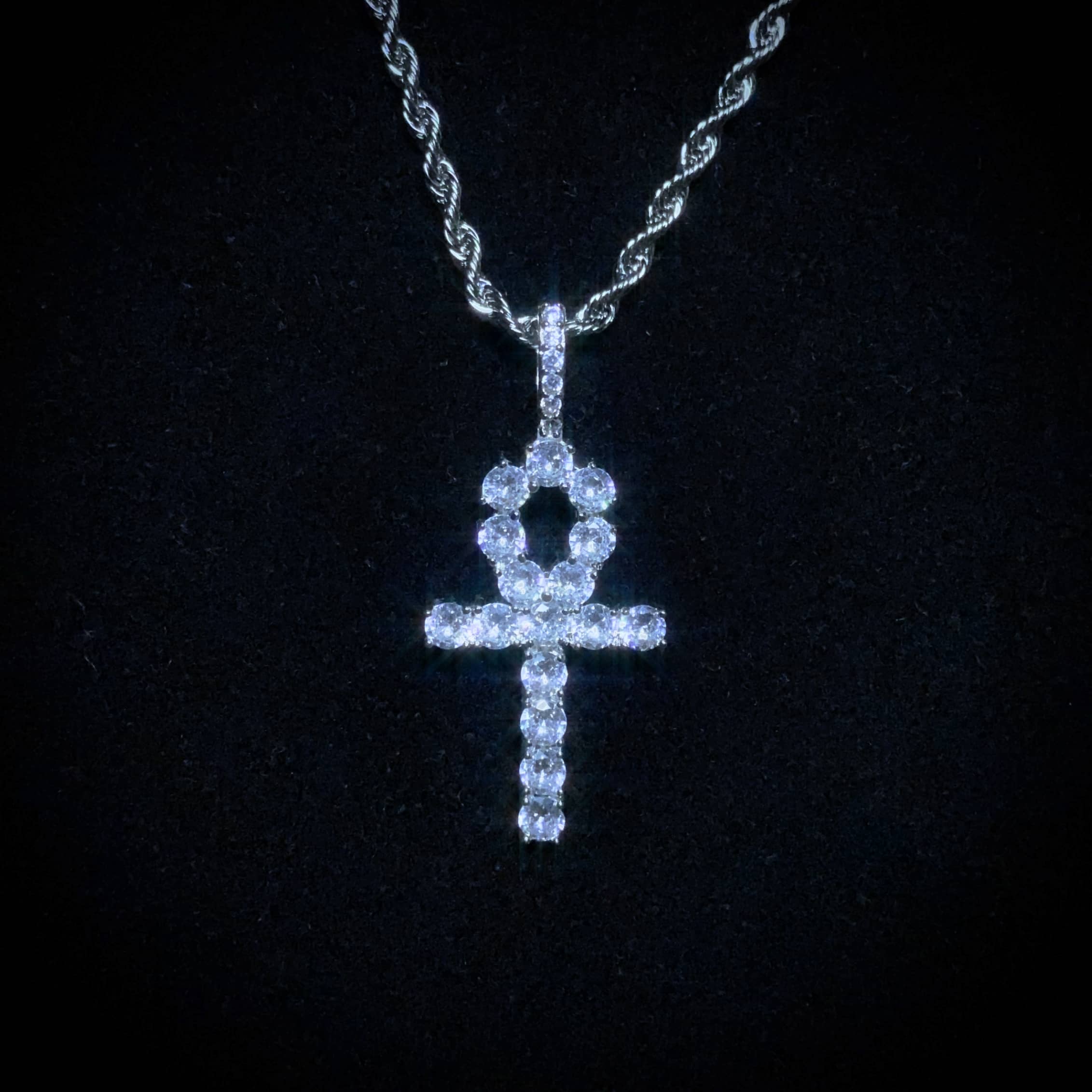 Diamond Ankh Pendant | Ice Mob