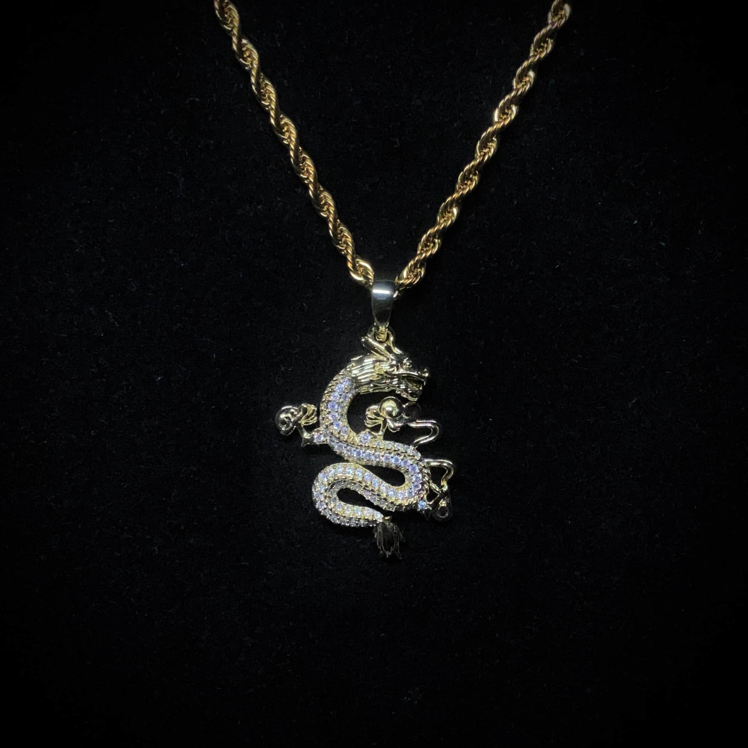 Iced Dragon Pendant | Ice Mob