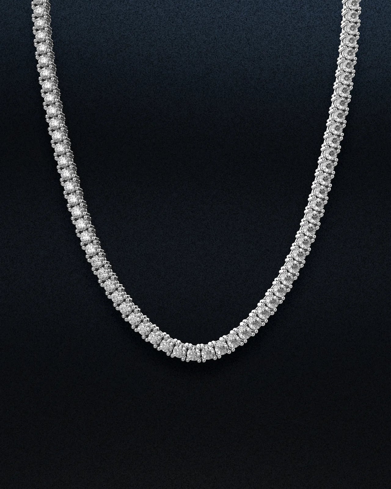 Moissanite 4mm Tennis Chain | Icemob Moissanite 4mm Tennis Chain | Icemob