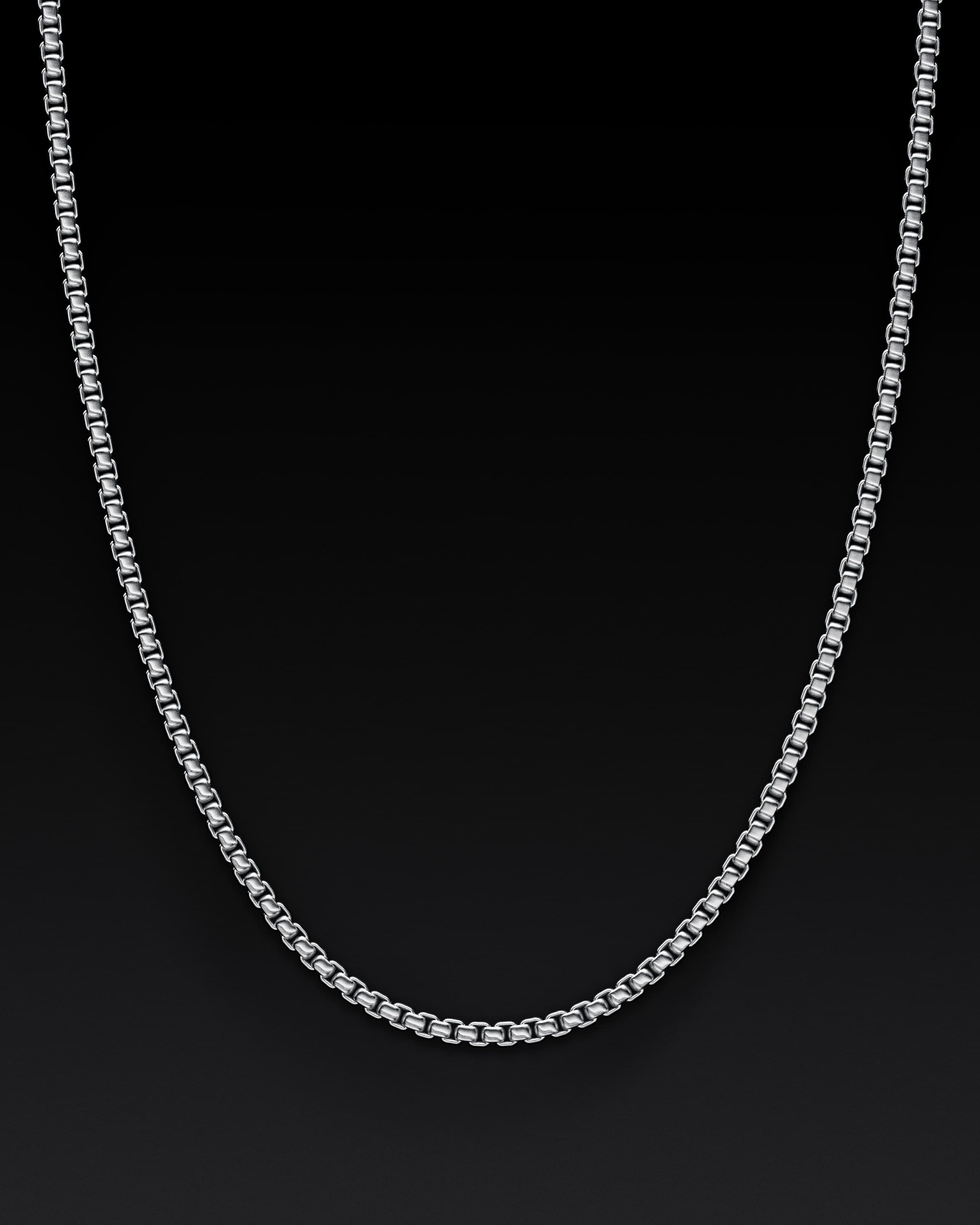 Silver 2mm Box Chain