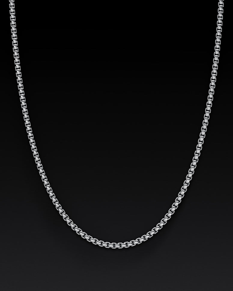 Silver 2mm Box Chain