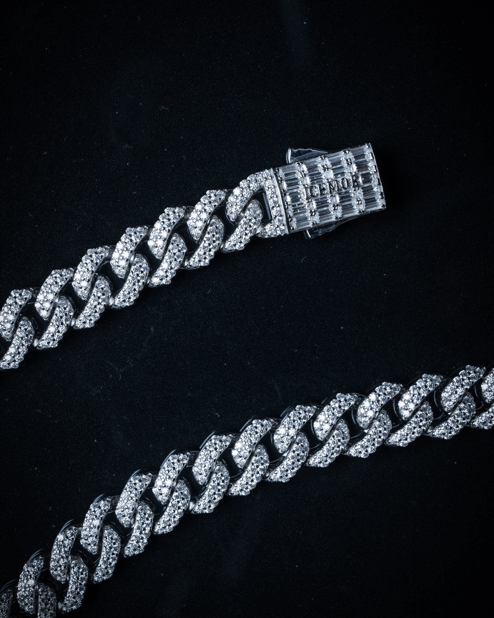 Moissanite 10mm Cuban Bracelet