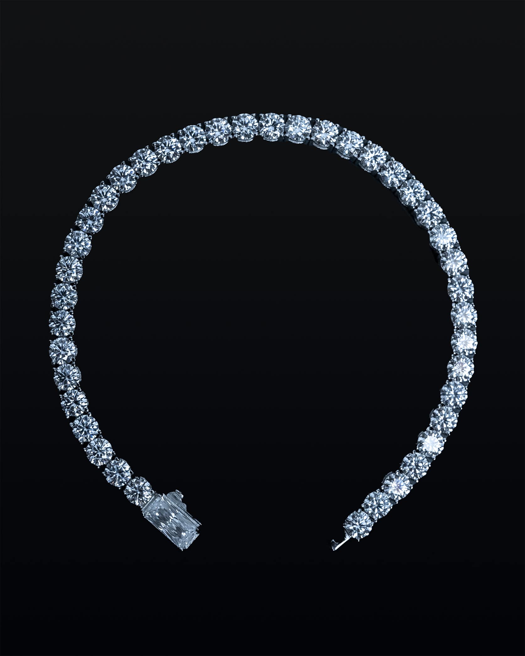 Moissanite 4mm Tennis Bracelet