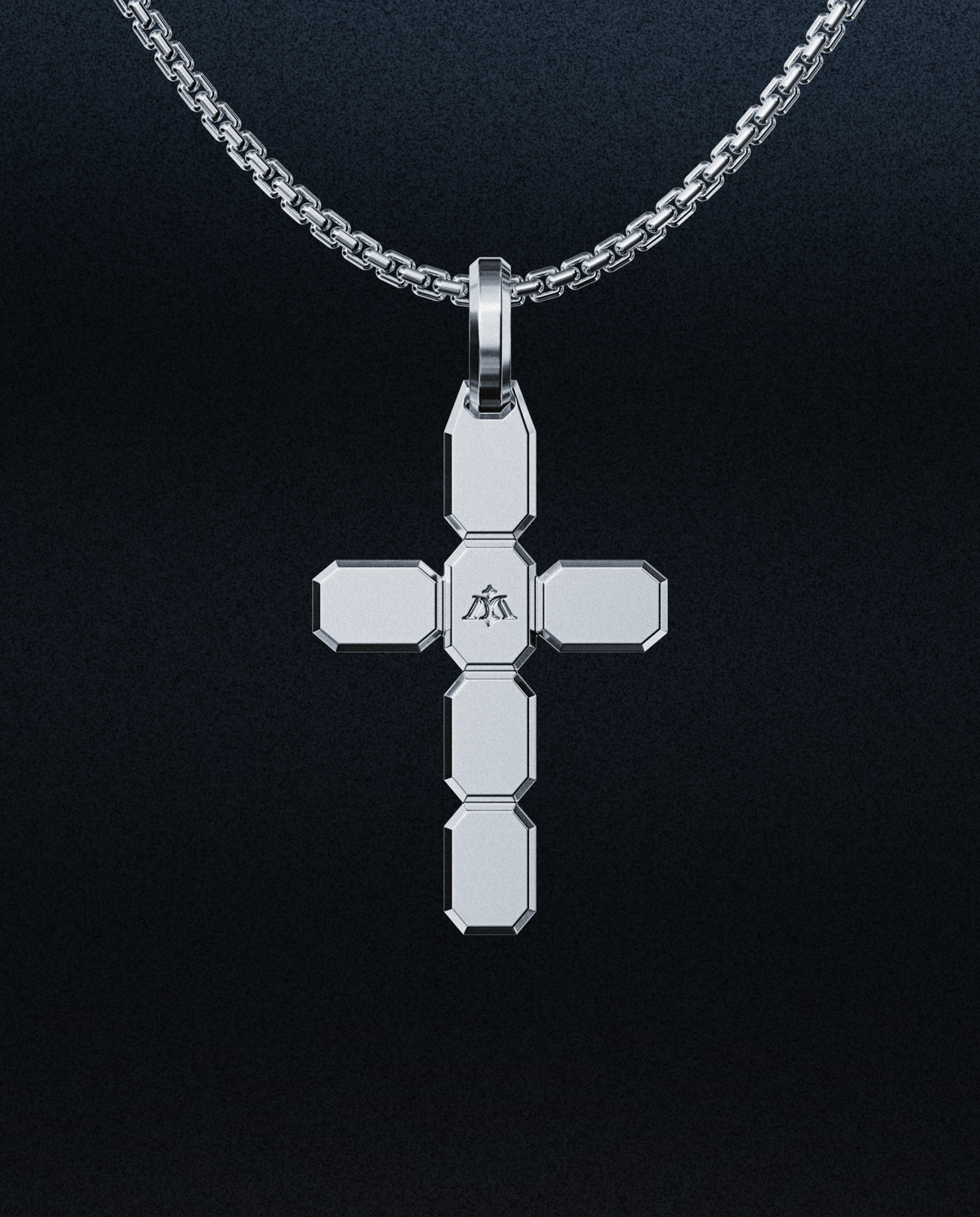 Emerald Cross Pendant