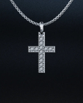 Pavé Cross Pendant
