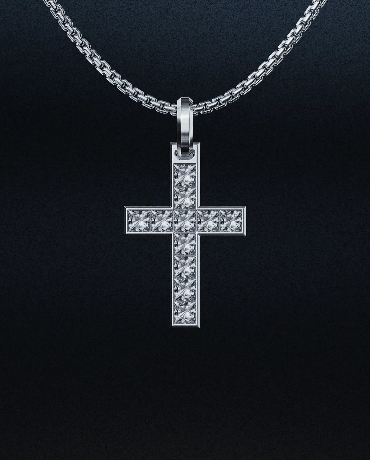 Square Cross Pendant