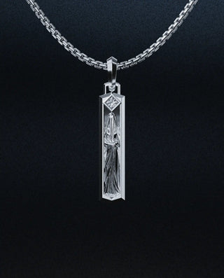 St Mary Reversible Pendant