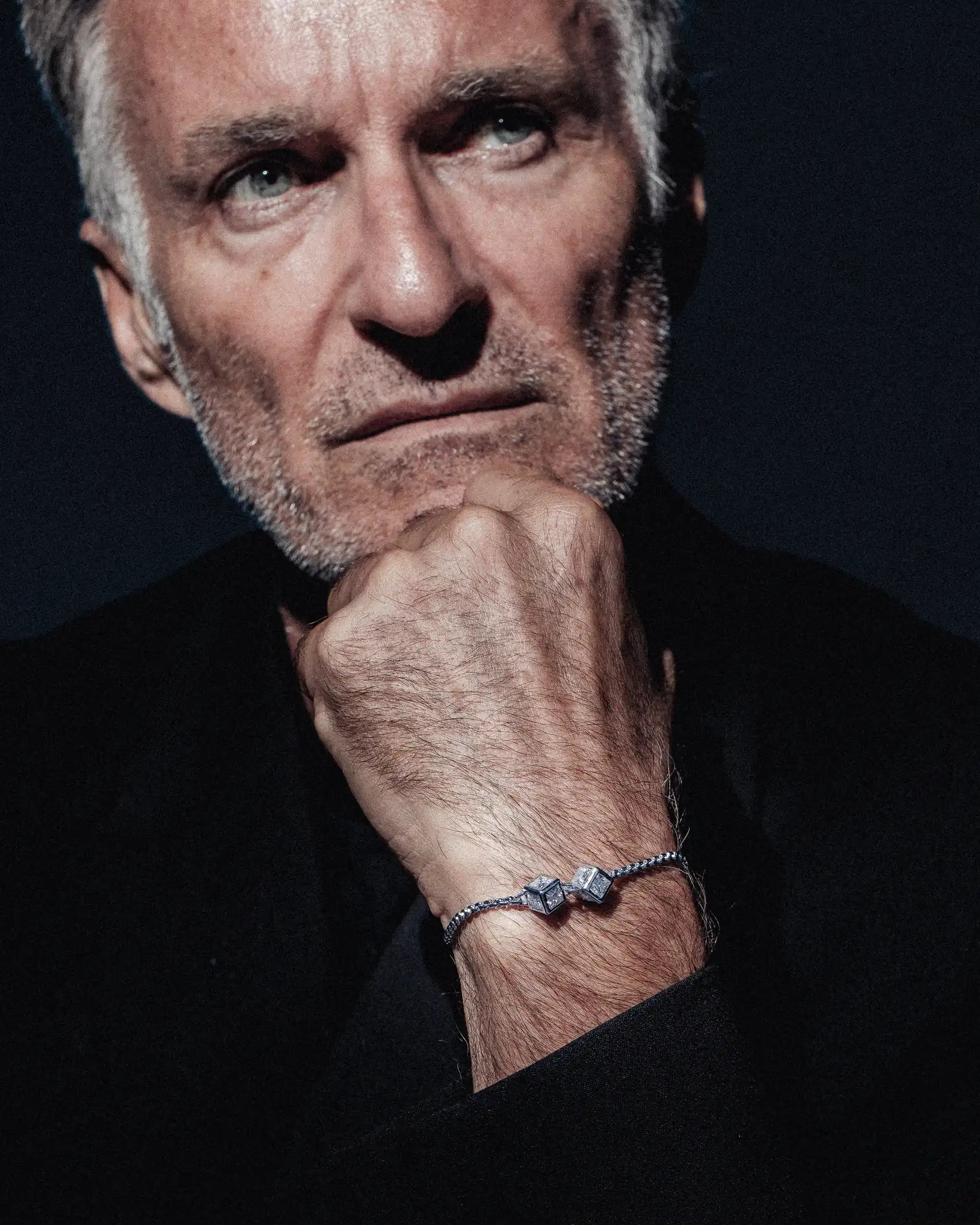 Double Monarch Cube Bracelet