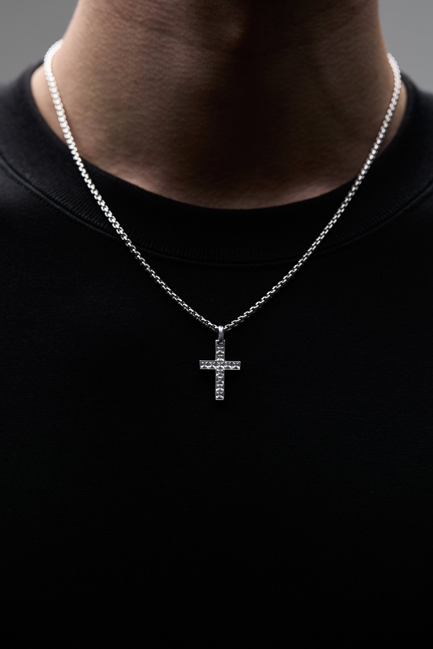 Square Cross Pendant