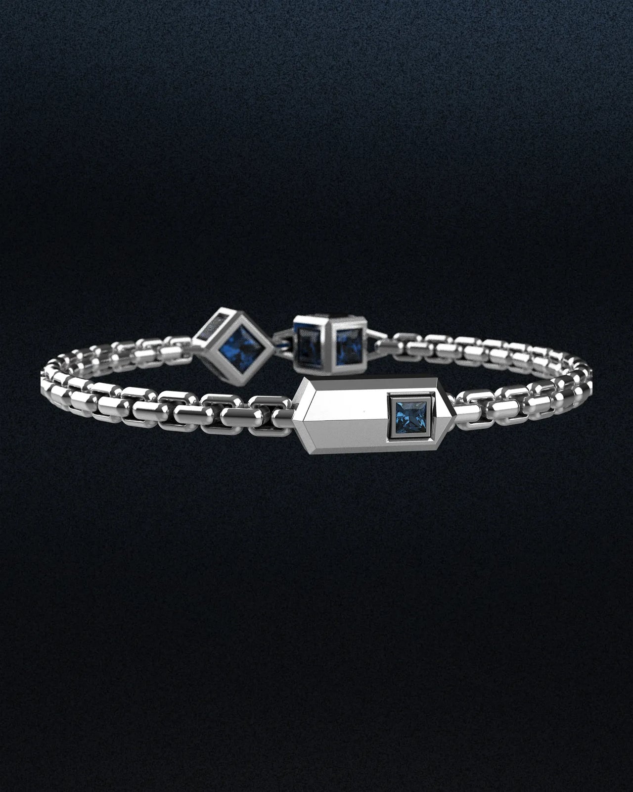 Double Monarch Cube Bracelet