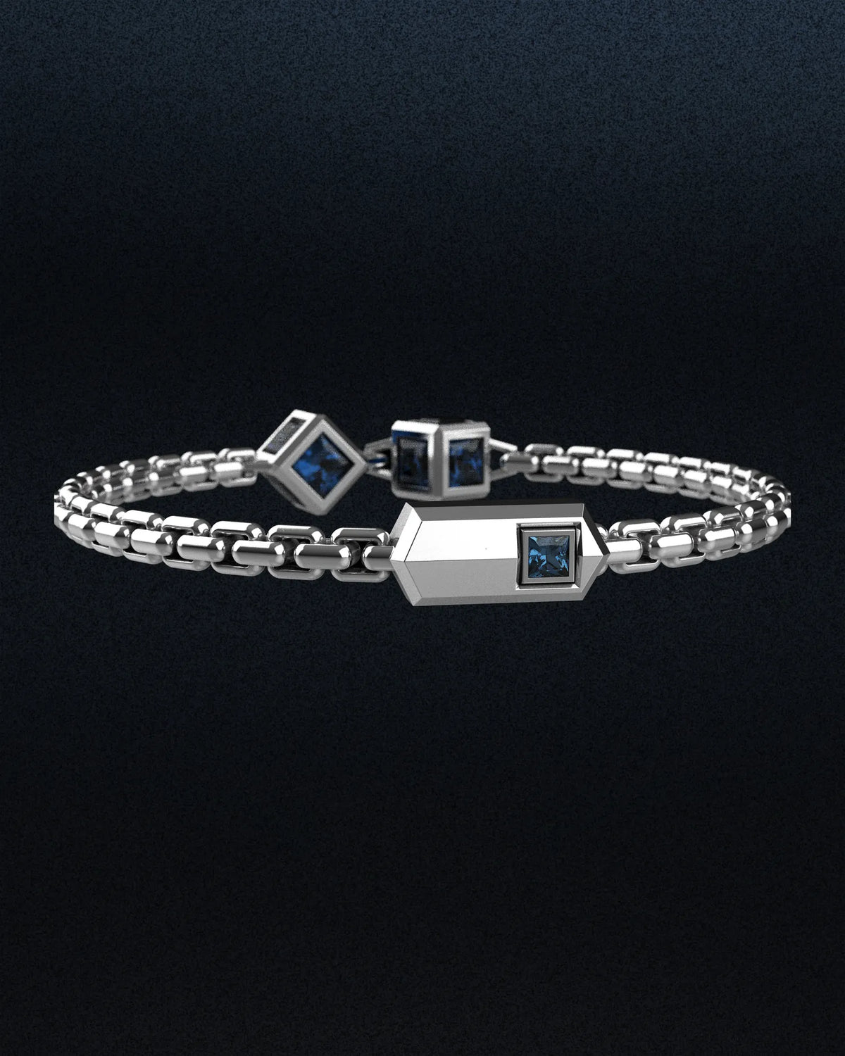 Double Monarch Cube Bracelet